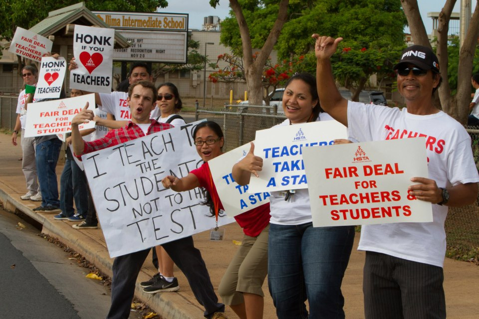 Hawaii Teachers Unleash WorktoRule Campaign Labor Notes